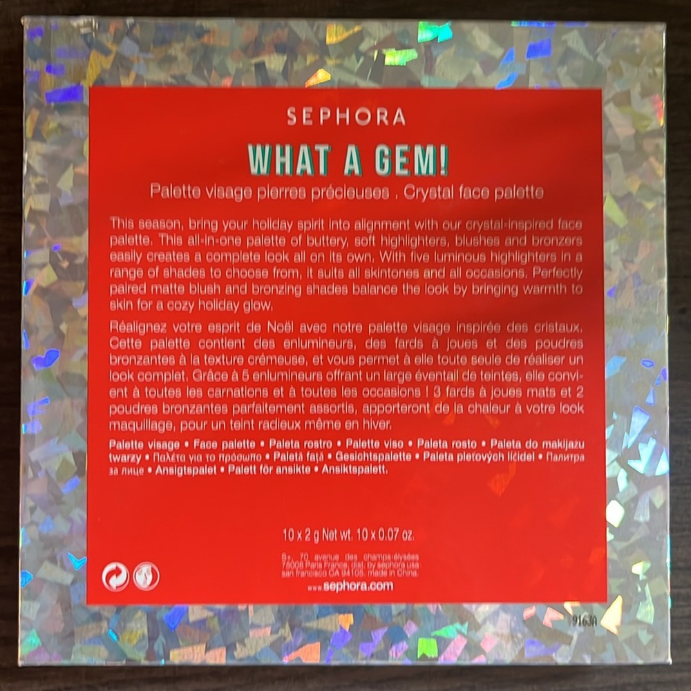 Sephora What a Gem Crystal face palette - Picture 2 of 2
